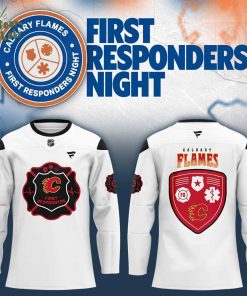 C Flames First Responders Night 2026 Hockey Jersey