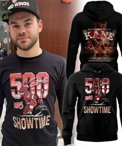 Detroit Red Wings Patrick Kane 500th Goal Hoodie