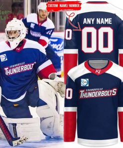 Evansville Thunderbolts 2026 New Special Hockey Jersey