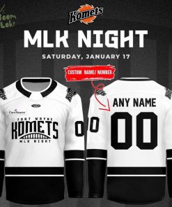 Fort Wayne Komets 2026 MLK Night Specialty Jersey