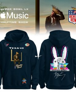 Houston Texans x Bad Bunny Super Bowl LX The Halftime Show Special Edition Hoodie