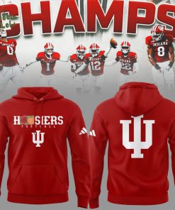 INDIANA HOOS 🏈 Rose Bowl x Peach Bowl Champs Hoodie