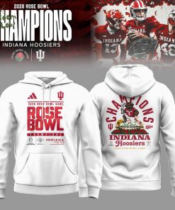 Indiana Hoosiers 2026 Rose Bowl Champions Special Edition Hoodie