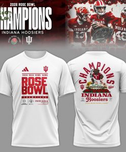 Indiana Hoosiers 2026 Rose Bowl Champions Special Edition T-Shirt