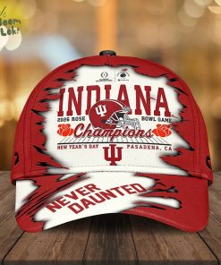 Indiana Hoosiers Football 2026 Rose Bowl Champions Classic Cap