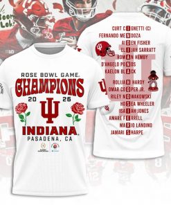 Indiana Hoosiers Football 3D Apparel