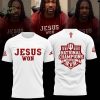 Indiana Hoosiers ” Jesus Won” 2026 National Champions Limited Edition Shirt