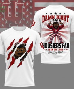 Indiana Hoosiers | Premium NCAA Go Big Red 3D Shirt