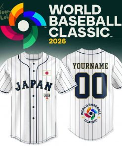 Japan Baseball 2026 World Baseball Classic-Design For Fan-3D Baseball Jersey