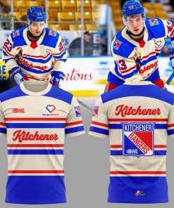 Kitchener Rangers WARMUPS RTown BattleBuilt Combo Combo Shirt