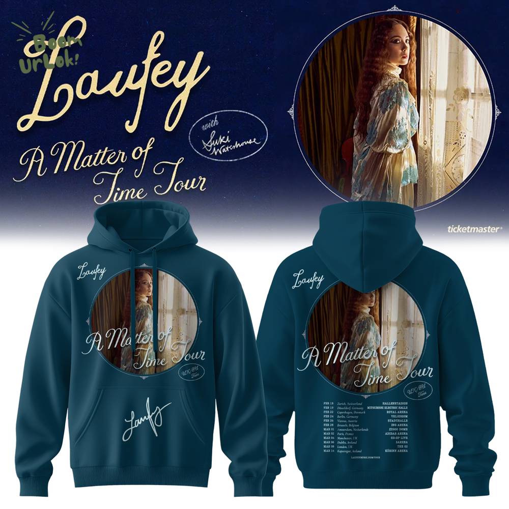 Laufey’s A Matter Of Time Tour Hoodie Laufey’s A Matter Of Time Tour Hoodie