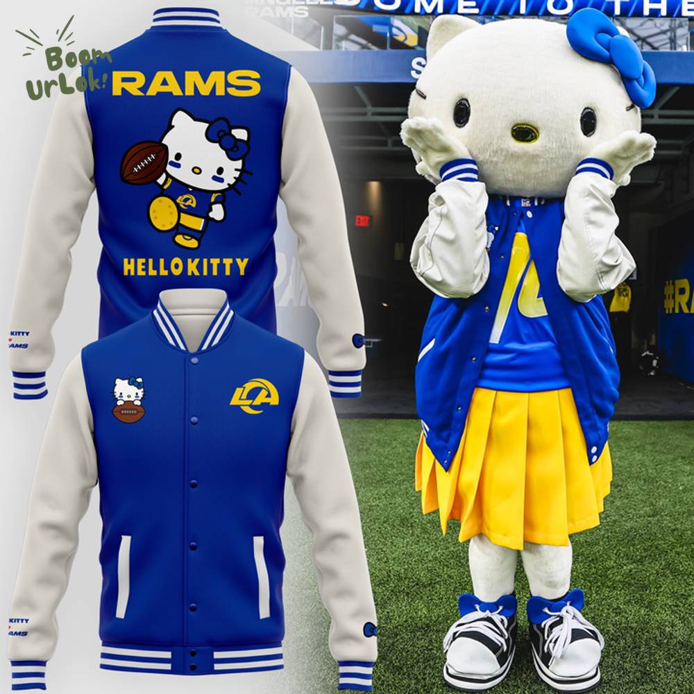 Limited Edition Hello Kitty x Los Angeles Rams Jacket 2026 Limited Edition Hello Kitty x Los Angeles Rams Jacket 2026