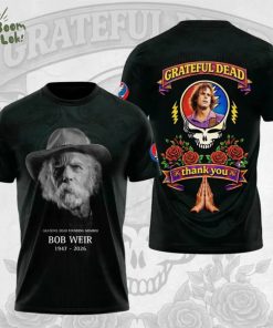 Limited Edition In Loving Memory Of Bob Weir Limited Editon Shirt