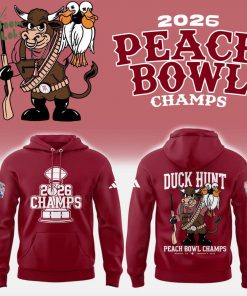 Limited Edition Indiana Football & Champions Peach Bowl Hoodie
