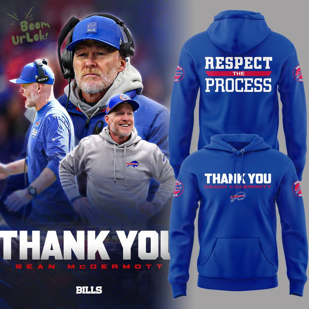 Limited Edition Thank You Coach Sean McDermott Hoodie Limited Edition Thank You Coach Sean McDermott Hoodie