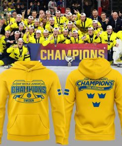 Limited Editon World Junior Champions Yellow Hoodie