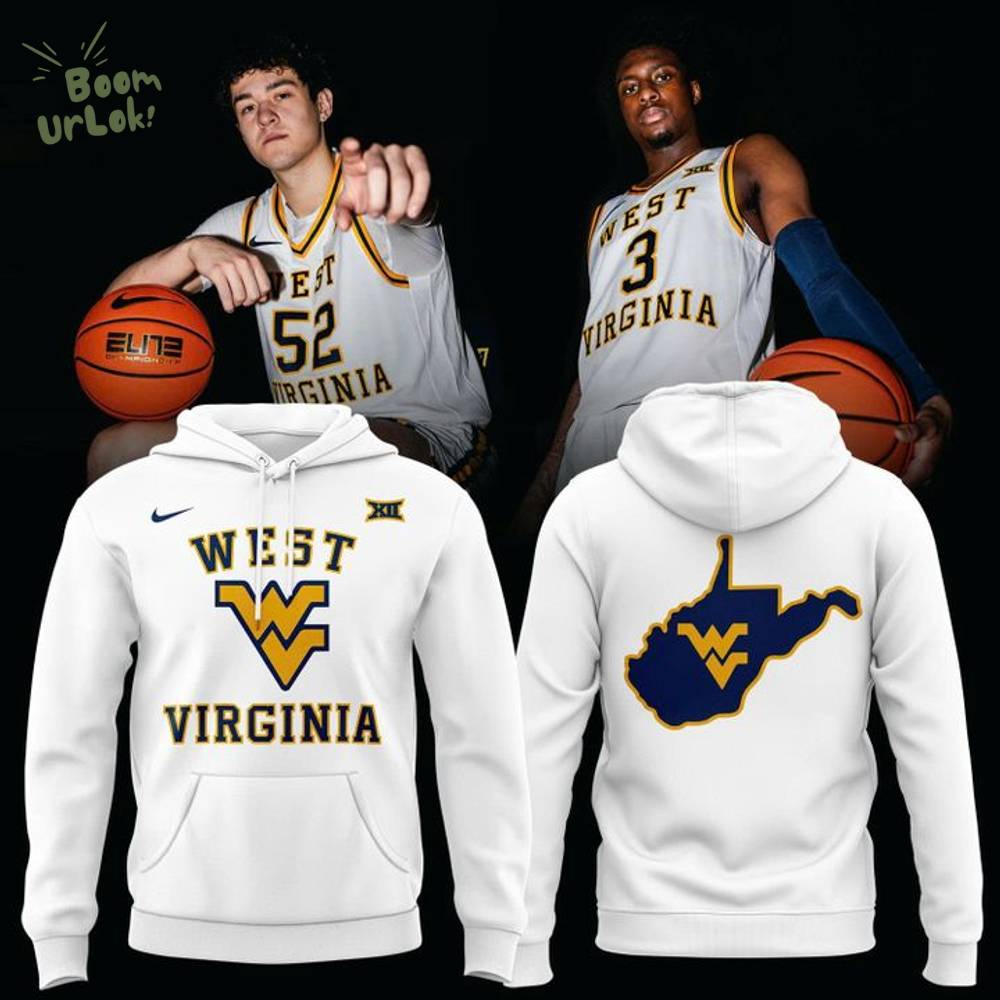 Limited edition Hoodie White THROWBACKS West Virginia Mountaineers men's basketball for fans Limited edition Hoodie White THROWBACKS West Virginia Mountaineers men's basketball for fans