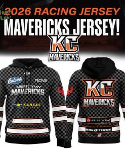 Limited edition Kansas City Mavericks 2026 Racing Hoodie