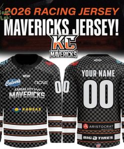 Limited edition Kansas City Mavericks 2026 Racing Jersey