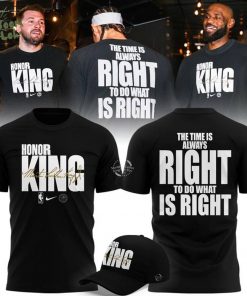 Limited edition T-Shirt Los Angeles Lakers Honoring MLK for fans