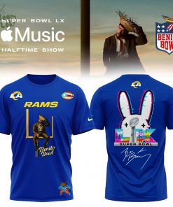 Los Angeles Rams x Bad Bunny Super Bowl LX The Halftime Show Special Edition T-shirt