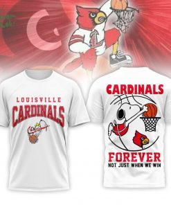 Louisville Cardinals | Premium NCAA Basketball Snoopy 3D Shirt