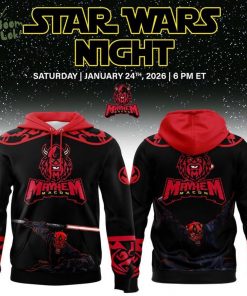 Macon Mayhem x 2026 Star Wars Night Hoodie