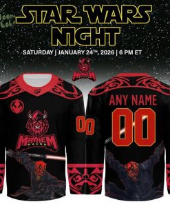 Macon Mayhem x 2026 Star Wars Night Jersey