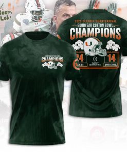 Miami Hurricanes Football 3D Apparel