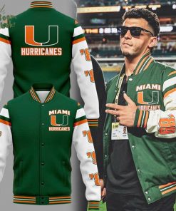 Miami Hurricanes Football Bomber Jacket