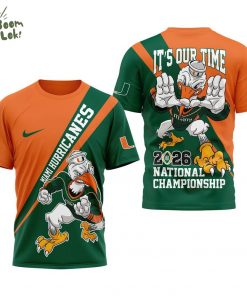 Miami Hurricanes | Premium 2026 College Football Playoff National Championship