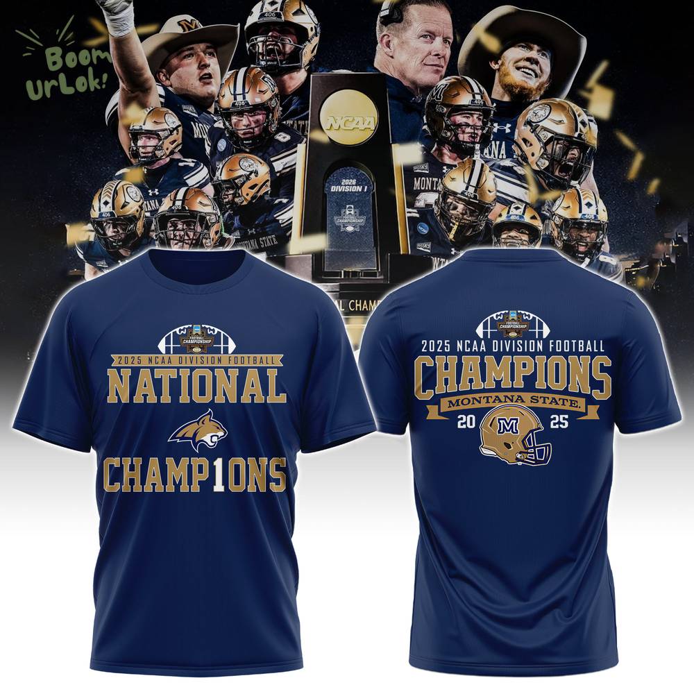 Montana State Champions T-shirt V2 Montana State Champions T-shirt V2