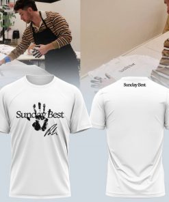 N. Jonas “Sunday Best” Handprinted W TShirt