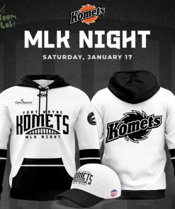 Official Fort Wayne Komets 2026 MLK Night Specialty Hoodie