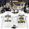 Official Wisconsin–River Falls Falcons football Champions Hoodie – White (Updated Version)-V1