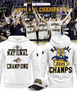 Official Montana State Football Champions Hoodie – White (Updated Version)