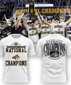 Official Montana State Football Champions T-shirt – White (Updated Version)-V1