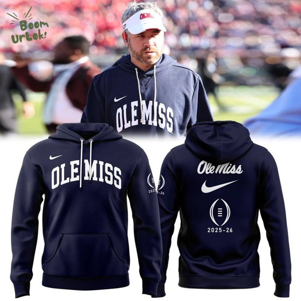 Ole Miss Rebels Football 2025 Sugar Bowl Bound Hoodie Ole Miss Rebels Football 2025 Sugar Bowl Bound Hoodie