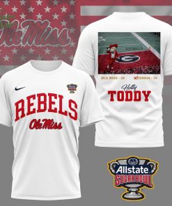 Ole Miss Rebels | Premium NCAA CFB Quarterfinal Game Winners 3D Shirt