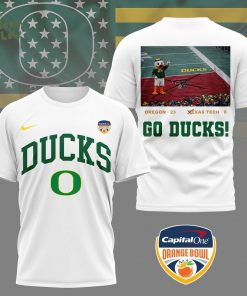 Oregon Ducks | Premium NCAA CFB Quarterfinal Game Winners 3D Shirt