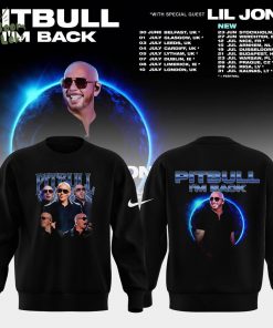Pitbull – I’m Back! Tour 2026 Limited Edition Sweatshirt