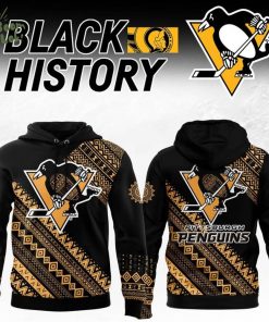 Pittsburgh Penguins 2026 Black History Month Special Hoodie