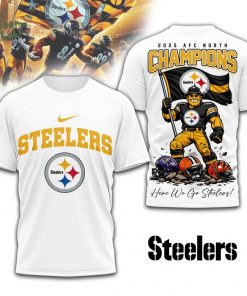 Pittsburgh Steelers | Premium NFL AFC North Champions 3D Shirt