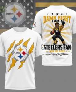 Pittsburgh Steelers | Premium NFL Here We Go Steelers 3D Shirt
