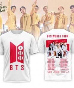 Premium BTS 2026 Tour 3D Shirt