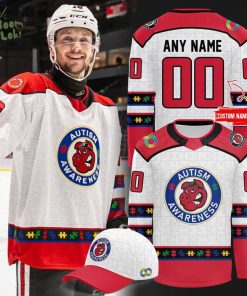 Rockford IceHogs 2026 Autism Awareness Specialty Jerseys