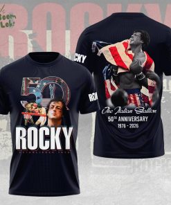 Rocky Balboa 50th Anniversary 3D Apparel