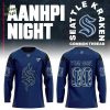 W Jets Wasacnews Night 2026 Blue Hockey Jersey Custom Name, Number