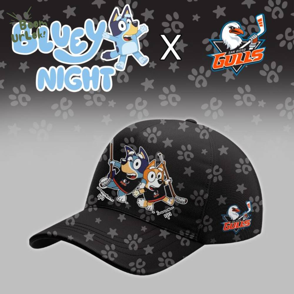 San Diego Gulls Bluey Night Game Limited Hockey Jersey San Diego Gulls Bluey Night Game Limited Hockey Jersey