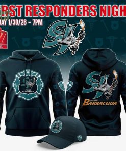San Jose Barracuda First Responders Night Hoodie